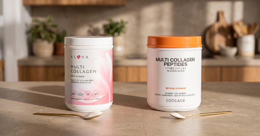 alaya multi collagen vs codeage multi collagen