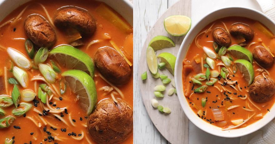 Vegan Thai Noodle Soup